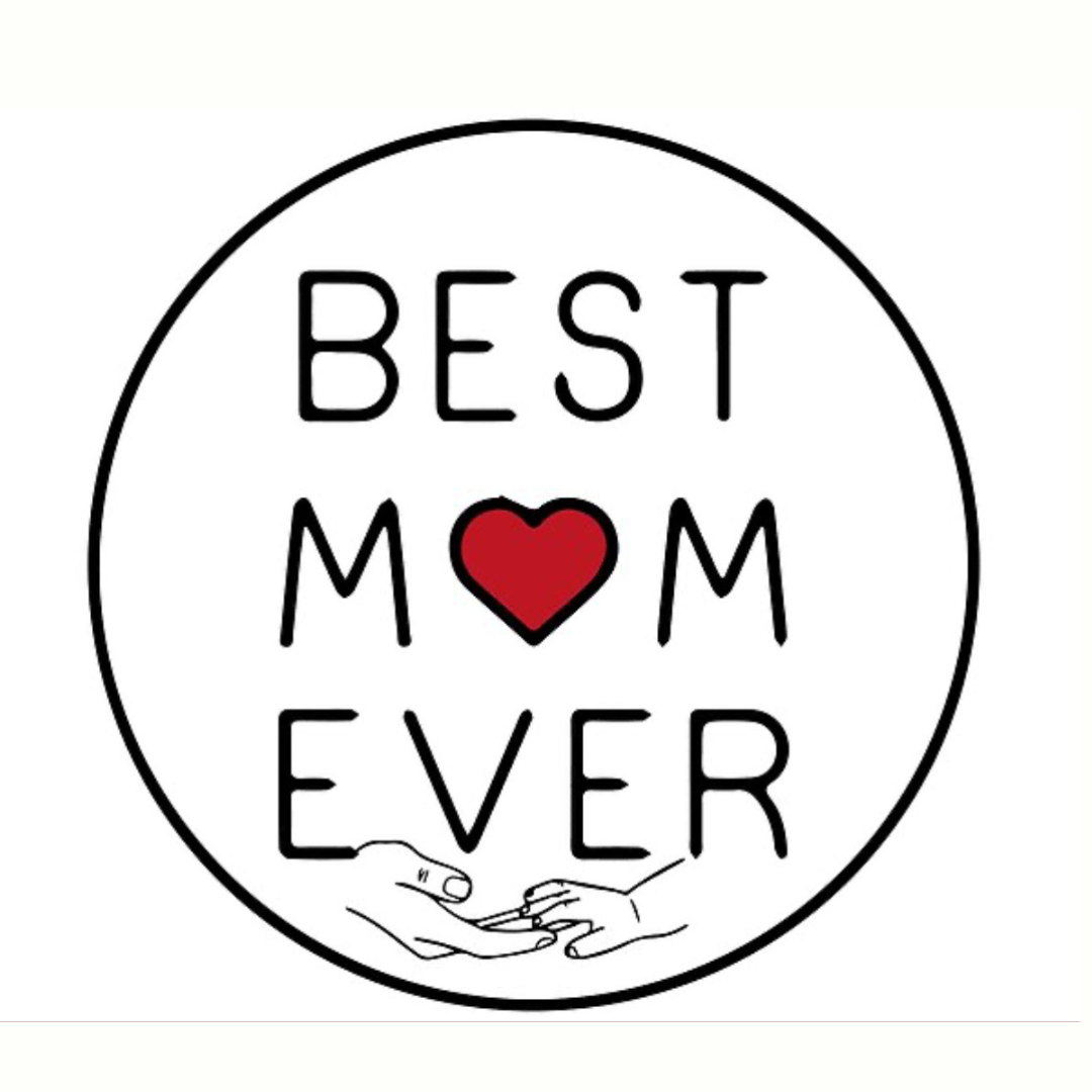 Sticker (Best Mom Ever Drawing)