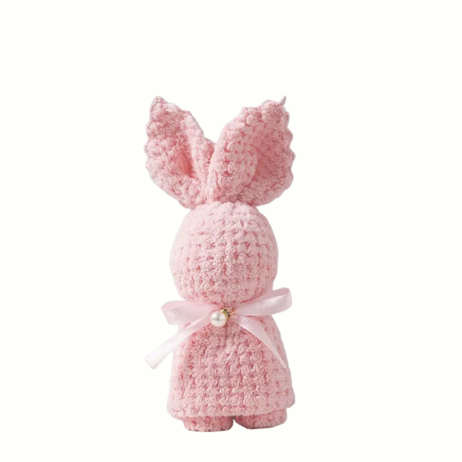 Pink Rabbit Towel